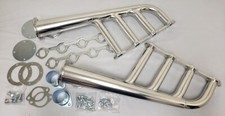 Sbf Small Block Ford Ceramic Coated Lake Style Lakester Headers Rat Rod 289 302