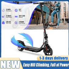 Electric Scooter for Adults Teens Folding E-Scooter Commuter W/ Front Suspension