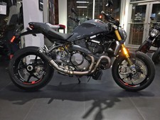 ST1990 CARBON TITANIUM SLIP-ON GP EXHAUST DUCATI MONSTER 1200S 1200 16'+