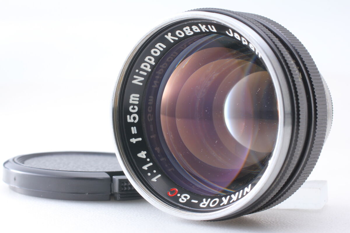 Near MINT* Nikon Nikkor-S C 5cm 50mm F1.4 S Mount Lens Black Near MINT* Nikon Nikkor-S C 5cm 50mm F1.4 S Mount Lens Black