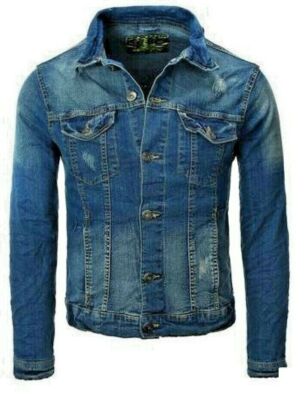 SALE! Jeansjacke Jacke Sweatjacke Übergangsjacke Herren Damen Eight2Nine S - XXL