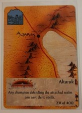 TSR Spellfire CCG 1st Ed. ALTARUK Realm Card #231 of 400 Dark Sun