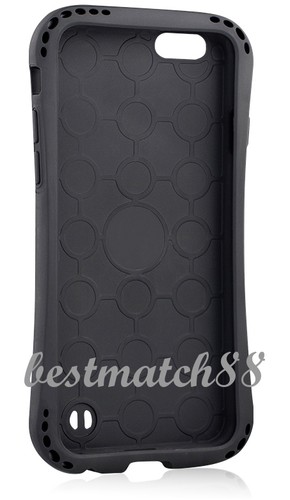 for iPhone 6 6s purple black dual layer hybrid case super cool 4.7" for 6 / 6 s - Picture 2 of 2