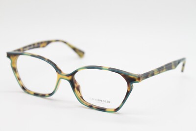 NEW DAVID SPENCER EYEWEAR TAYLOR COL 1085 TEAL TORT AUTHENTIC EYEGLASSES 54-16
