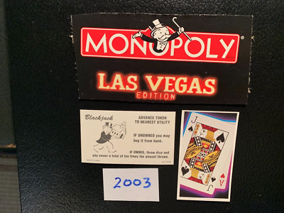 Monopoly    LAS VEGAS    Advance To Nearest Utility     BLACKJACK CARD