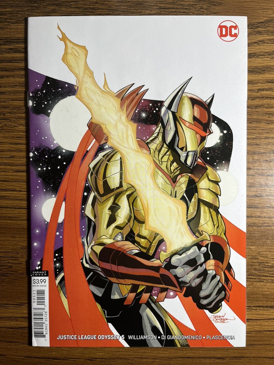 JUSTICE LEAGUE ODYSSEY 4 NM/NM+ GORGEOUS AZRAEL TERRY DODSON