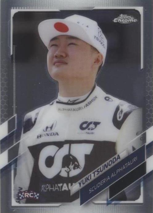 2021 Topps Chrome Formula 1 - Yuki Tsunoda #49 for sale | eBay