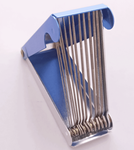 Tuerca de ranura para guitarra lima sierra varillas ranura juego de limado Luthier herramientas de reemplazo - Imagen 7 de 7