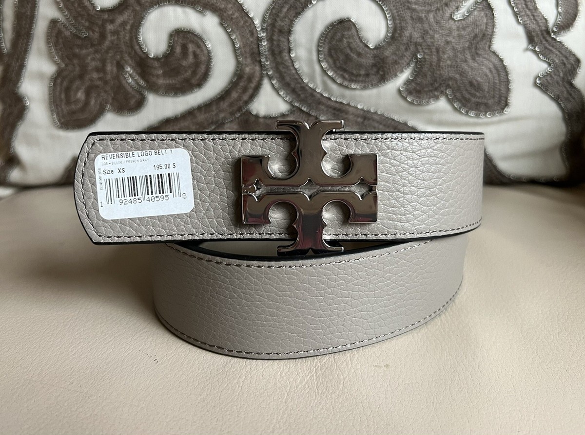 NEW Tory Burch Reversible Leather Logo Women