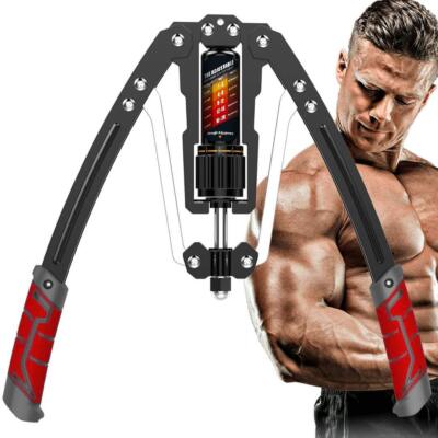 Twister Arm Exerciser - Adjustable 22-440lbs Hydraulic Power Home Chest Expan...