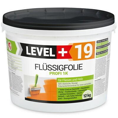 Dichtfolie 12 kg Flüssigfolie Profi Für Fliesen Holz Bad Dusche Abdichtung RM19