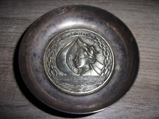 Coupelle argentée " Aviso Victor SOELCHER "- bronze - Marine Nationale