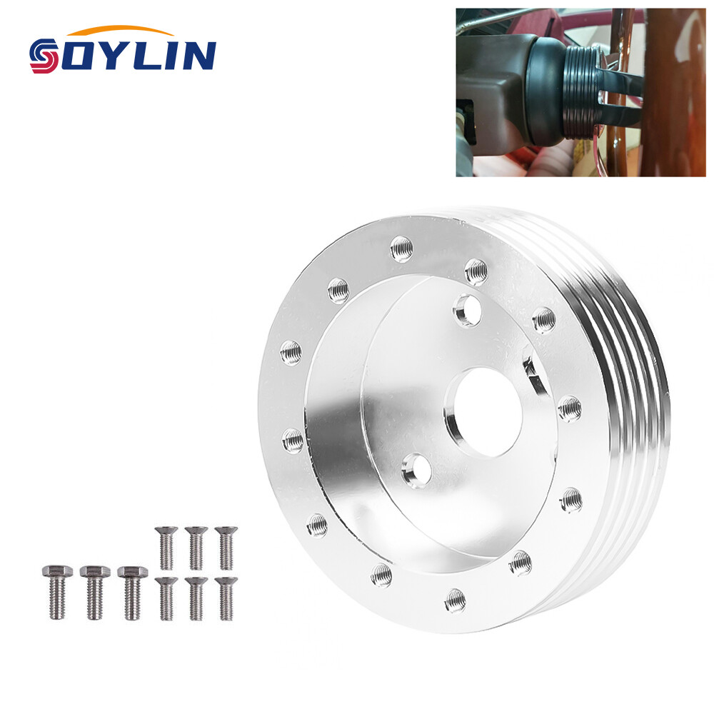 Billet Steering Wheel Hub Adapter Kit For Honda EF CRX DA Integra Prel– Bull Boost Performance - Foto 4