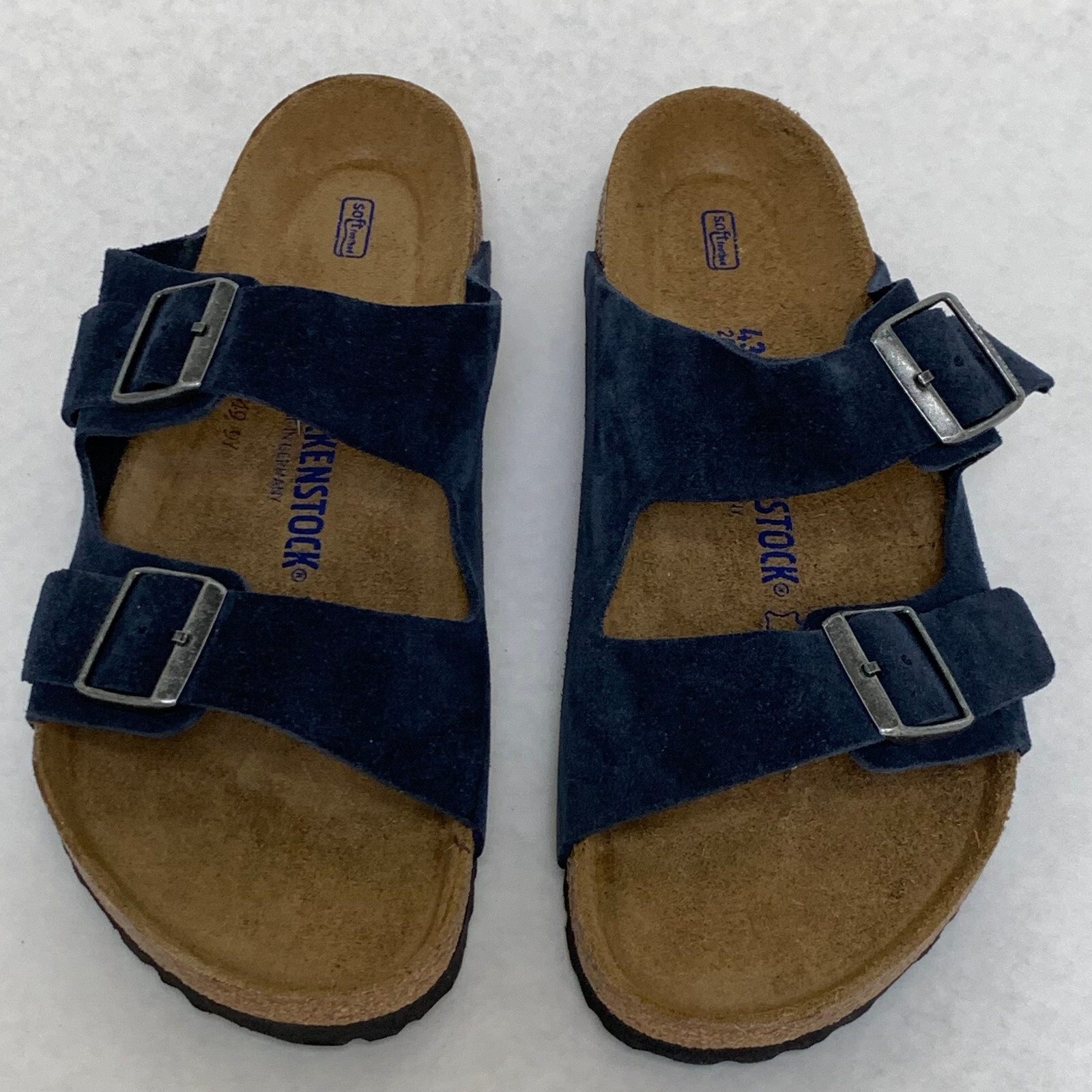 New w/o Box Birks Arizona Night Suede Soft Footbed Silver Buckle Reg Select  Size | eBay