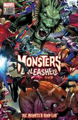 MONSTERS UNLEASHED 1-3 komplett