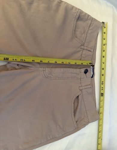 JOHNNIE O Performance Pantaloni Uomo 32x30” Khaki Chino Golf Resort Abbigliamento Elasticizzato - Foto 14 di 15