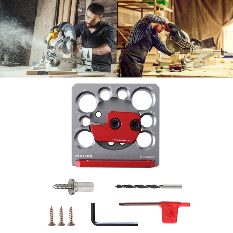 Adjustable Electric Drill Dowel Maker Cutter for Woodcrafting Projects