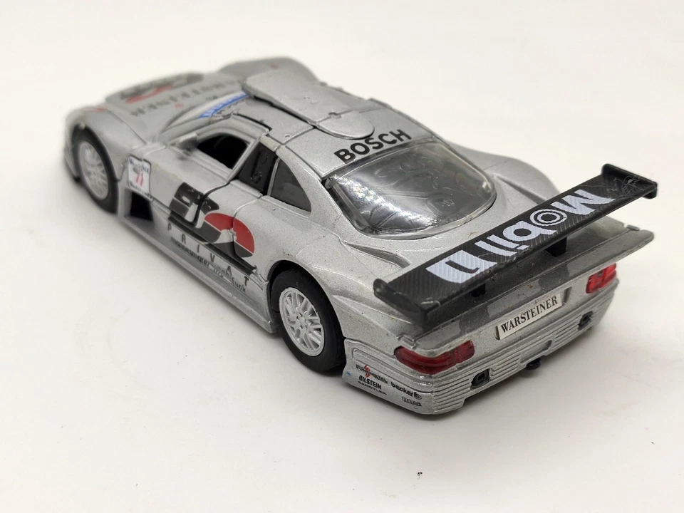 Welly 9746 Mercedes CLK GTR 1997 Warsteiner 1/43 - Immagine 4 di 4