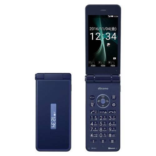 DOCOMO SHARP SH-01J AQUOS KEITAI 2 ANDROID FLIP PHONE UNLOCKED NEW SH-06G 601SH - Picture 1 of 12