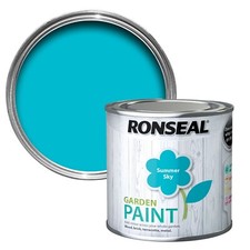 Ronseal Garden Paint Wood Brick Metal Stone Outdoor Exterior All Colours & Size