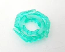 Beyblade Ray Striker BB-71 D125CS Replacment Teal Energy Ring Clear Wheel