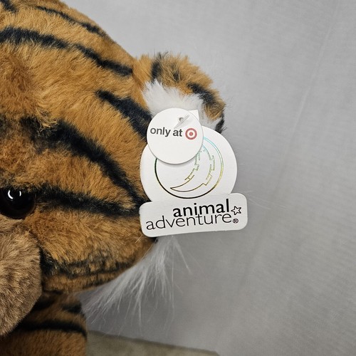Tiger Plush Animal Adventure Red Valentine's Day Heart Stuffed 17" 2022 - Picture 9 of 13