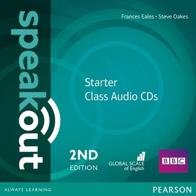 Speakout Starter 2nd Edition Class CDs (2) by Frances Eales Compact Disc Book