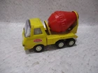 Vintage Tonka Mini Cement Mixer Truck Pressed Steel Yellow ok Shape READ