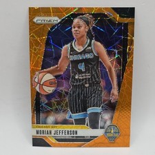 2024 Panini Prizm WNBA Orange Velocity Moriah Jefferson #131 - Chicago Sky
