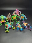 Lot of 8  Vintage Teenage Mutant Ninja Turtles Figures 1990s TMNT - No Weapons