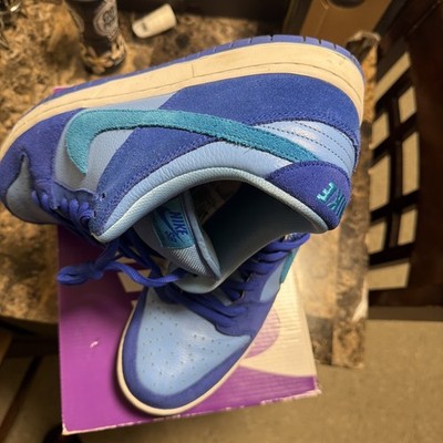 Nike SB Dunk Low Blue Raspberry, Size 14