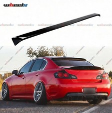 For 07-15 Infiniti G35 G37 Sedan Jdm Style Gloss Black Rear Roof Window Spoiler For 07-15 Infiniti G35 G37 Sedan Jdm Style Gloss Black Rear Roof Window Spoiler