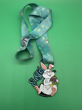 Run Winner Running Marathon Award Medal Easter Bunny US Road Running 5k