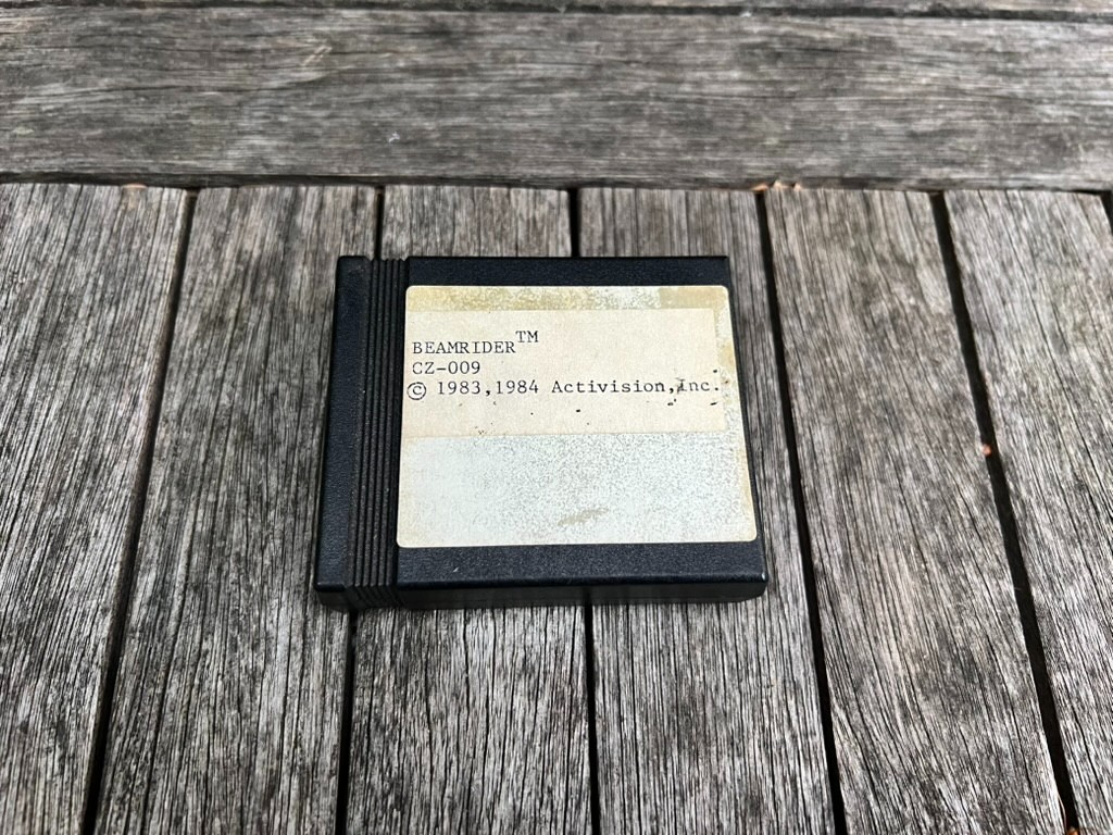 Atari 400/800 Beamrider prototype cartridge?