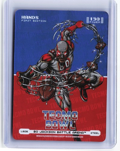 2026 Bo Jackson Battle Arena Tecmo Bowl “Hands” Jerry Rice LogoFoil Steel L606