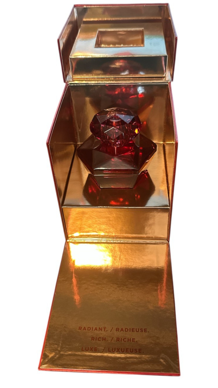 Bath & Body Works Luminous Eau De Parfum- 3.4 oz Red Glass B