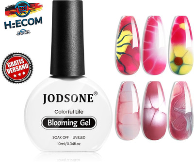 Blooming Gel 10ml   Transparenter Nailart-Gel für Marmor- & Aquarell-Effekte