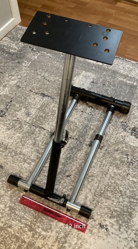 Wheel Stand Pro - Racing Wheel Stand - Foldable - Compatible with Fanatec others
