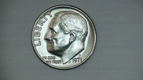 1971 D Roosevelt Dime Uncirculated BU **FREE SHIPPING**