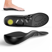 220 lbs Heavy Duty Insoles - Plantar Fasciitis Insoles with High Arch Orthot...