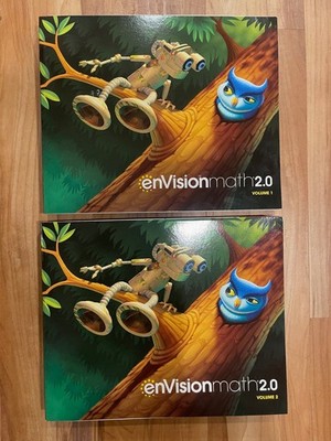 Envision Math 2.0  1st Grade Volume 1 & 2 -Grade 1, Savvas, homeschool, workbook