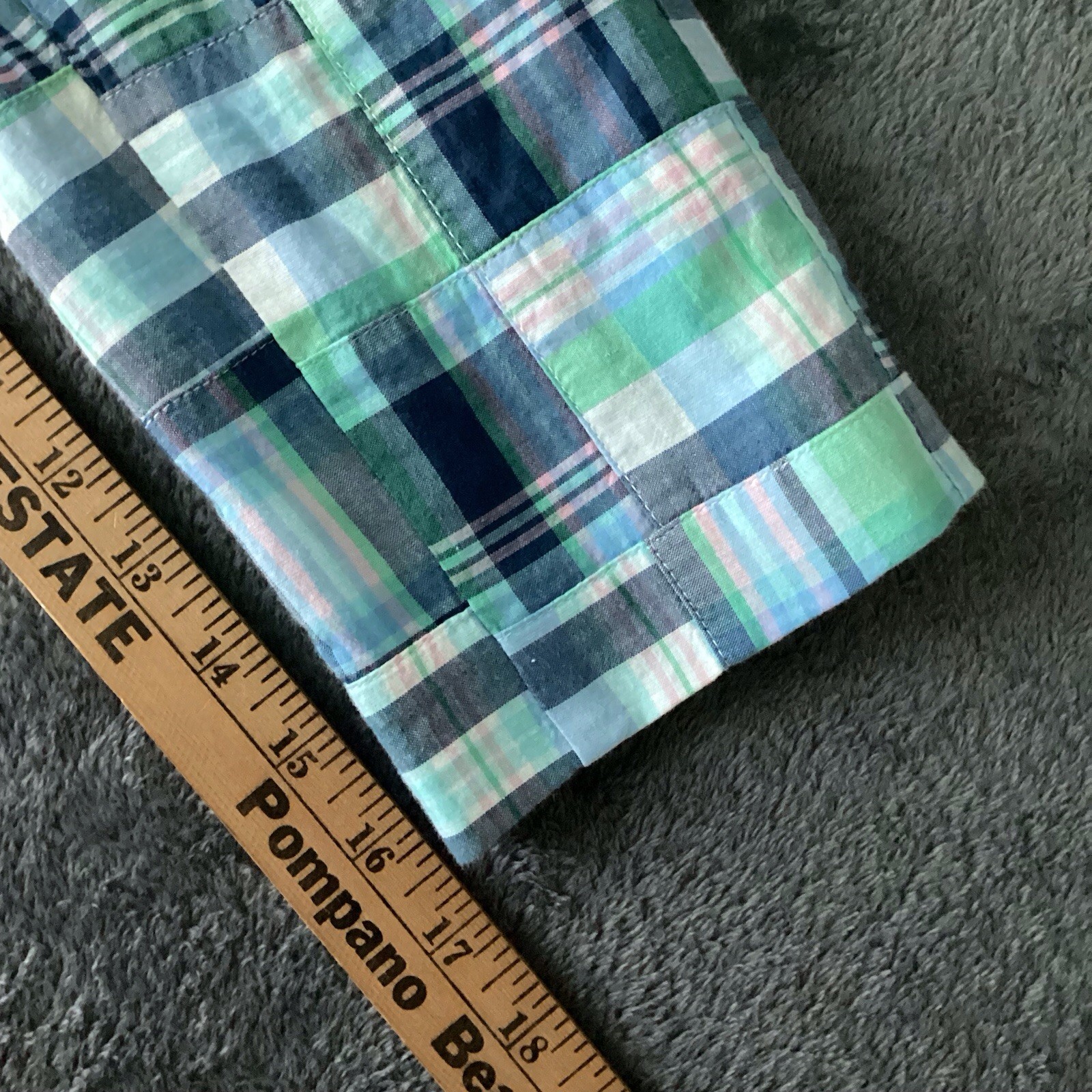 Talbots Madras Blazer Plaid Patchwork Fully Lined… - image 10