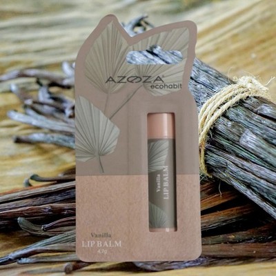 Azoza Ecohabit Vanilla Lip Balm 4,7 g