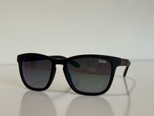 QUAY Hardwire Square Black Gray Polarized Sunglasses 126mm