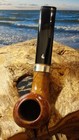 Pfeife-Pipe-L'Anatra- Freehand-dalle-uova-    d'oro-Italy-Two-Eggs- beraucht