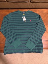 Boys L 14/16 polo ralph lauren long sleeve shirt