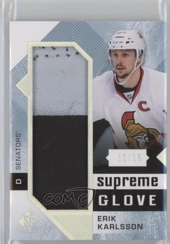 Gants Supreme 2016 17 d'occasion jeu SP /15 Erik Karlsson #PA EK