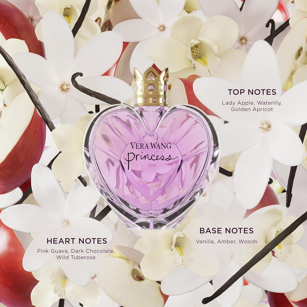 Princess Eau De Toilette Spray, Fragancia para Mujer, 3.4 Fl Oz | Notas de Manzana, Q 4