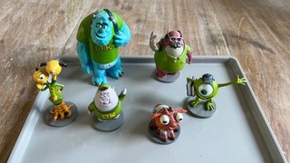 Die Monster AG Disney / Pixar Figuren Set