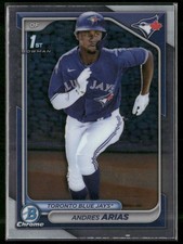 2024 Bowman Chrome #BCP-236 Andres Arias Prospects